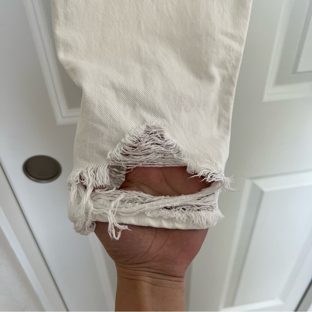 TOPSHOP White Mom Jeans - Picture 7 of 11